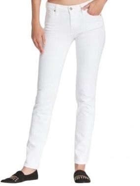 Kate Spade white denim Perry Street jeans size 29 in good pre-worn condition